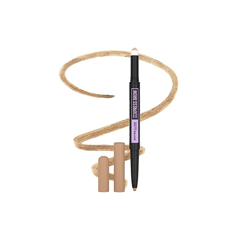 Maybelline New York Express Eyebrow 2-In-1 Pencil and Powder, Makeup,