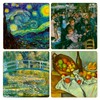 CoasterStone "Impressionists Collection" Absorbent Coasters, 4-1/4-Inch, Set of 4