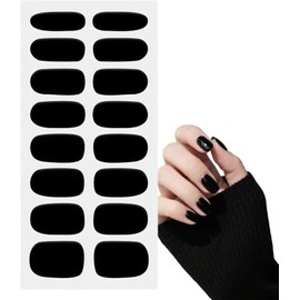 Pegatinas de Uñas, Full Cover Nail Stickers Calcomanías | Color Sólido Nail Art Stickers, Envoltura Completa Pegatinas de Uñas