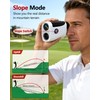 Leexox Golf Rangefinder with Slope Switch, 1200 Yards Rechargeable Range