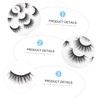 OHPHCALL 3 Boxes Eyelash Cluster Natural False Lashes Full Length