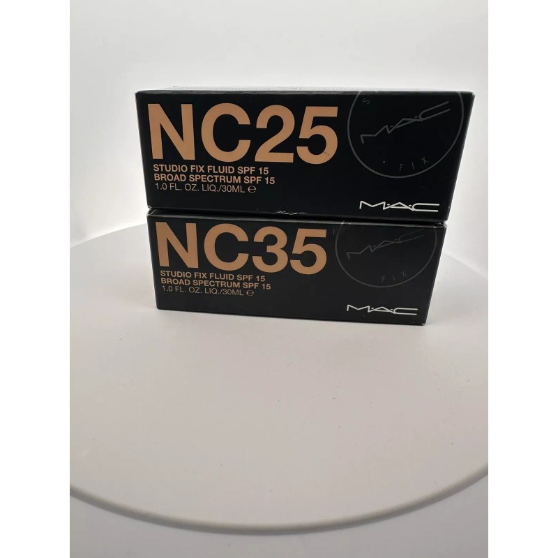 M·A·C MAC Studio Fix Foundation SPF15 NEW in Box Shade