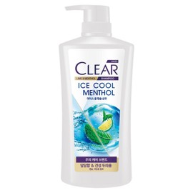 Clear Ice Cool Menthol Shampoo, 650ml, 1 pc / 클리어 아이스 쿨 멘솔 샴푸, 650ml, 1개