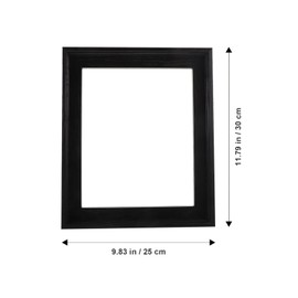 Holibanna Floating Frame for 25x30 Canvas Paintings Deep Floater Frames Black Float Picture Frames Pressed Flower Frames for Tabletop Wall Mount Photo Frame Home Decor