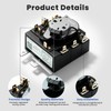 WE04X24550 Dryer Timer Compatible with GE Timer GTD42EASJ2WW GTD48EASW0WB