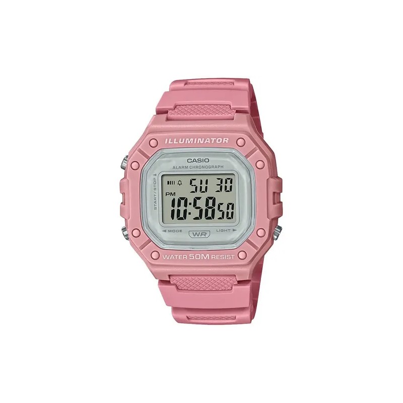 Reloj Digital Unisex Casio Iconic Square W-218hc