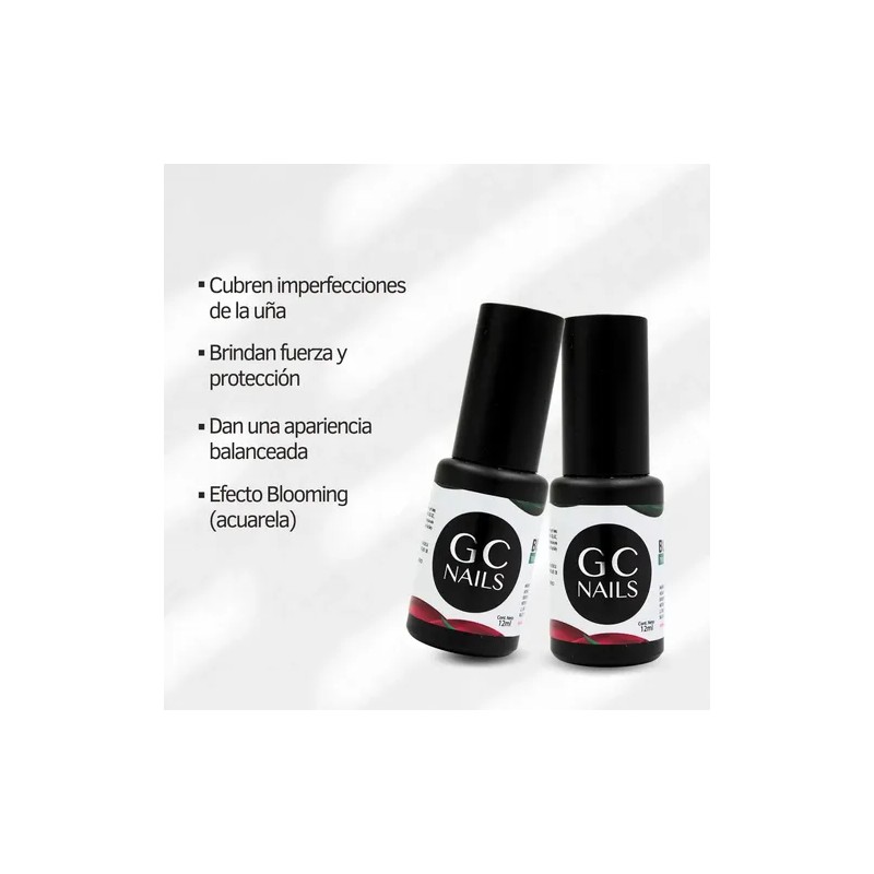 Gel Blooming, Esmalte Uvled Para Efecto En Uñas Gc Nails