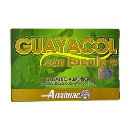 ANAHUAC GUAYACOL CON EUCALIPTO 30 CAP ANAHUAC