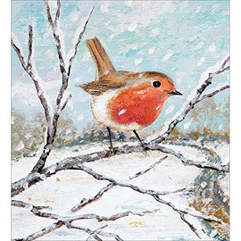 Pack of 5 Winter Friend Christmas Cards Supporting Multiple Charities 458651