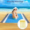 Outdoor Mat Camping Waterproof Sand Proof Beach Blanket Portable Foldable
