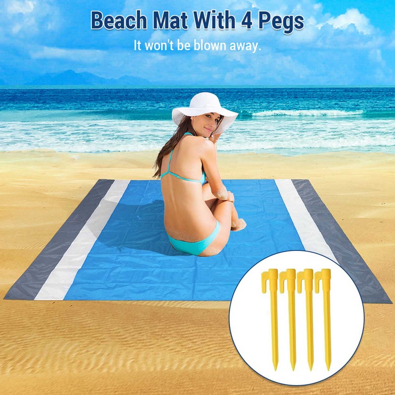 Outdoor Mat Camping Waterproof Sand Proof Beach Blanket Portable Foldable