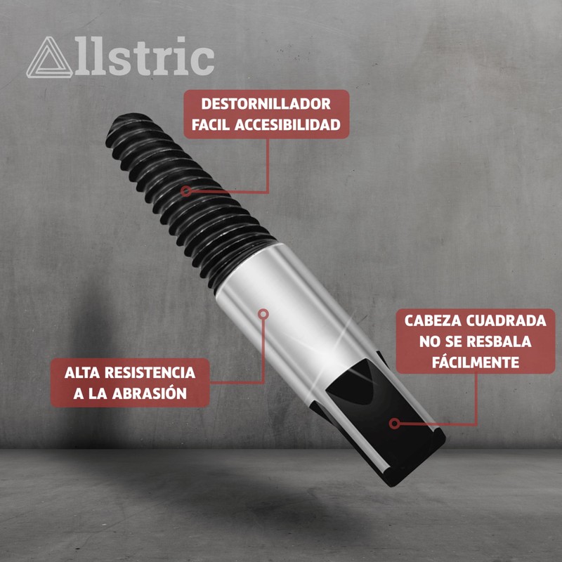 Allstric Set of 8 Broken and Damaged Screw Extractor |