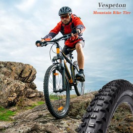 26/27.5/29x2.25 inch Bike Tires Pair Mountain Bike Tires 60 TPI 26 inch Bicycle Tires Kevlar Foldable Tires Pack of 2 (2 Pack 27.5x2.25)