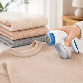 Electric Lint Remover for Clothes – Portable Fabric Shaver for Sweaters, Blankets, Curtains & Upholstery