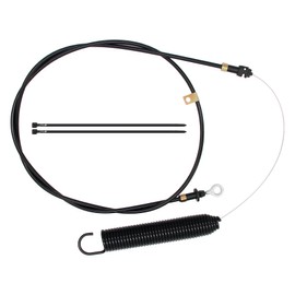 HAKATOP GY22387 PTO Control Push Pull Cable Fit for John Deere D105 D110 D120 D125 D130 E100 E110 E120 L105 L107 L110 L111 X106 X127 X145 S100 S220 107S Lawn Mower Deck Engagement Clutch Cable