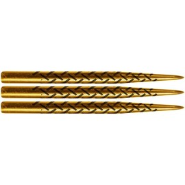Shot! Darts SM4046 Kapene Gold Titanium Point with Cinder Grip
