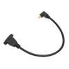 DP Female to Mini DP Male Cable Double Hole Lockable