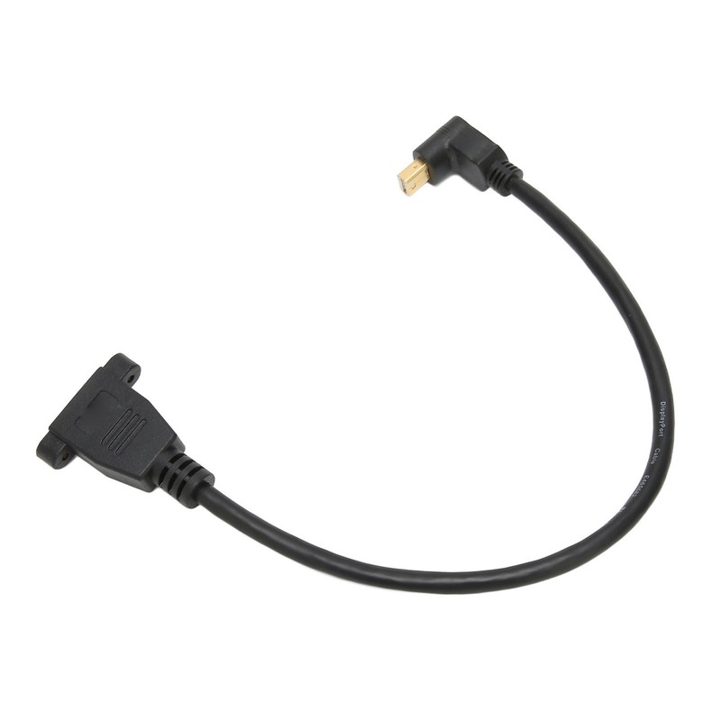 DP Female to Mini DP Male Cable Double Hole Lockable