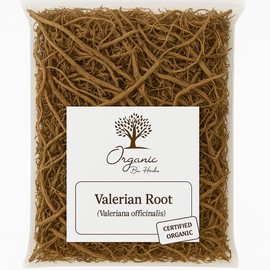 Organic Bio Herbs Organic Dried Valerian Root 2 oz – Valeriana Officinalis – Natural Herbal Supplement – Non-GMO, Vegan, Kosher, No Fillers, Caffeine-Free