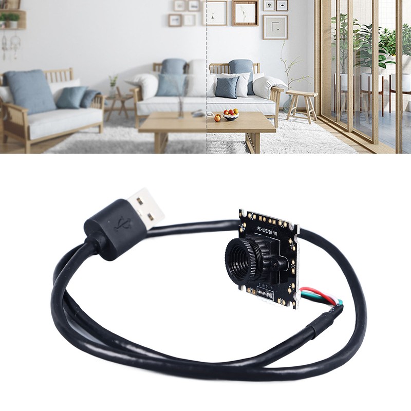 2MP Camera Module 72 Degree No Distortion Manual Focusing USB