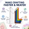 Domefahaso 7‑Pcs Card Making Alignment Guides Set with Case