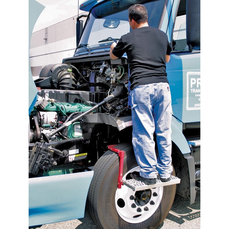 Powerbuilt Tire Step for Truck, SUV, Semi, Heavy Duty 300