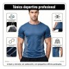 playera deportivas hombre - 2pzs Playeras Hombre Deportivas Secado Rápido