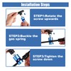 Car Lift Support Clamp, Hood Strut Clamp Spark Plug Caliper