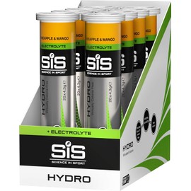 Science in Sport Science in Sport HYDRO Tabletten 160 Stk. Ananas Mango - Elektrolyte Tabletten, Vegan & glutenfrei, Brausetabletten zur Anregung von Hydration und fr einen ausgeglichenen Elektrolyte-Haushalt