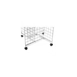 New Heavy Duty Grid Panel Grid Mesh Grid Wall Retail Display Shop Fittings & Accessories (4, Wall Bracket)