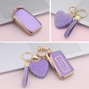 Meruns Compatible with Lexus key fob cover with Diamond Bling