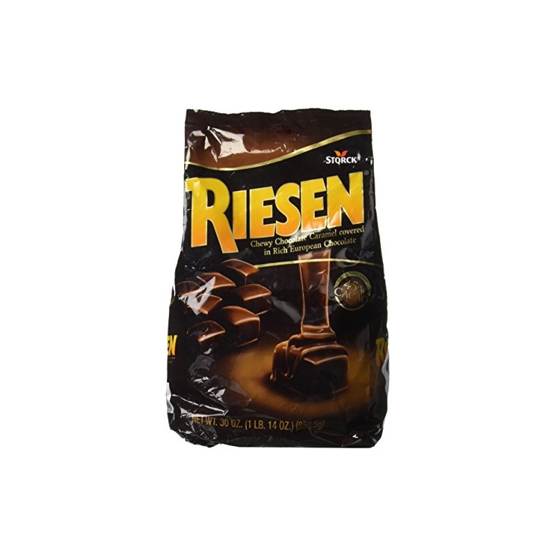 Riesen Chewy Chocolate Caramel Covered in Rich European Chocolate, 30oz