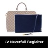 AT Allure-T Felt Handbag Organiser, 2-in-1 Removable Zip Bag, Bag