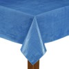 Cafe Deauville Vinyl Tablecloth Chambray 60" x 84" [Kitchen]