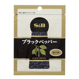 S&B Black Pepper (Hole) 1.2 oz (35 g) x 10 Packs