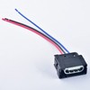 DECKBU 3 Pin Female Auto Waterproof Connector for Ford GM