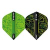 RED DRAGON Yin Yang Double-Sided Green and Black Standard Dart