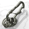 Idakekiy Key Chain Bottle Opener 4 Key Rings Keychain Carabiner