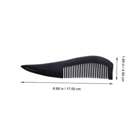 NOLITOY Wide Toothed Comb for Men Dandruff Comb Styling Accessory Buffalo Horn Hair Massage Tool Home Use