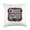 Cross Canadian Ragweed Band Fan Retro Music Rustic Vibes Throw