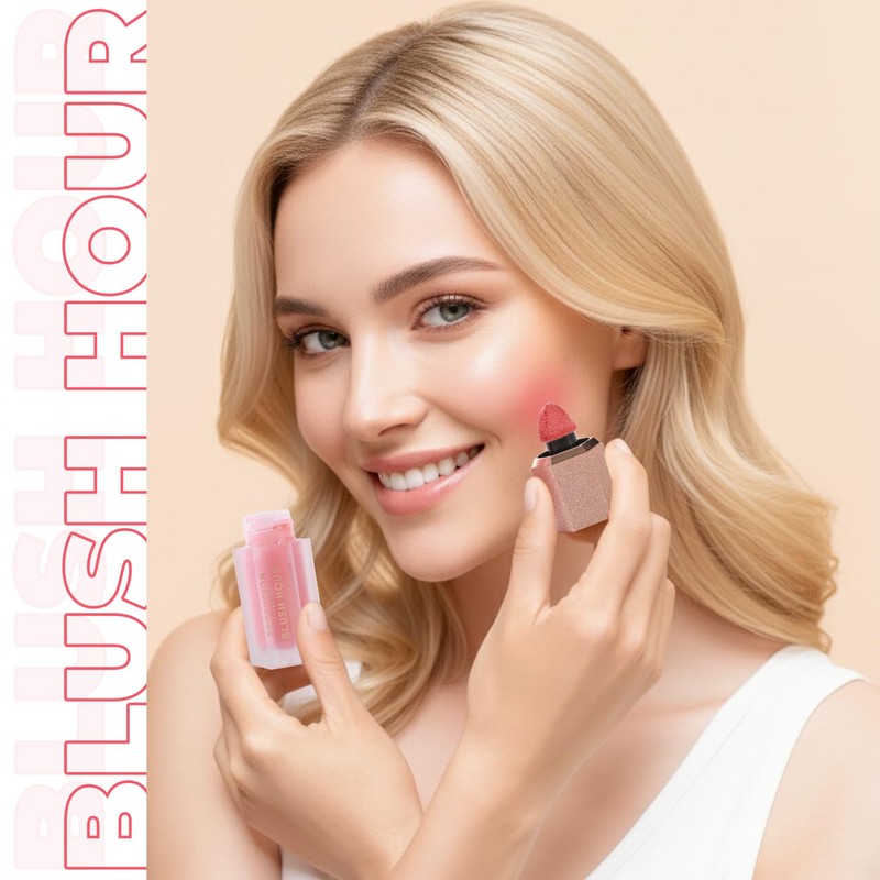 Profusion Cosmetics Blush Hour Soft Matte Liquid Blush, Rich Pigment