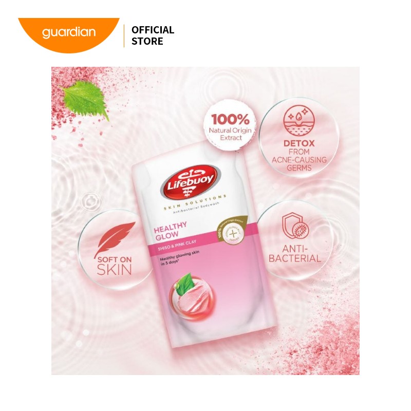 Lifebuoy Body Wash Refill Shiso and Pink Clay 700ml