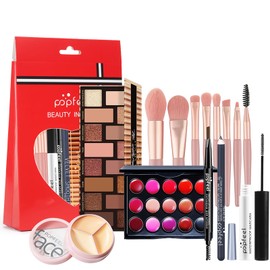 AMZTEMU Make up set for teenage girls, Makeup gift sets for women, All in one makeup palette for Teenage & Adults(15 PCS)