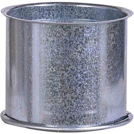 FIREFIX A100/WD double wall lining (unpainted), diameter 100 mm - for 0.6 mm thick stove pipes