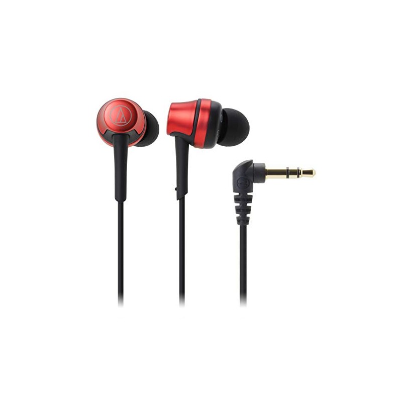 オーディオテクニカ ATH-CKR50 RDイヤホン 有線 カナル型 SoundReality ブラック