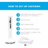 Magic Stick TV MS-50 Amplified Signal Booster Antenna for Digital