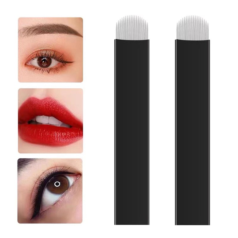 Microblading Needles U12 Disposable Finest 0.18mm 316 Stainless Steel Permanent