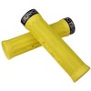 Burgtec Bartender Pro Greg Minnaar MTB Grips - Yellow/Single Lock