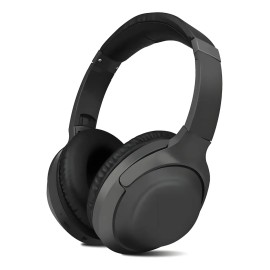 Audfonos Bluetooth Inalmbricos De Diadema Con Activa Cancelacin Ruido Y Micrfono Integrado Kuiiyer E301, 60 Horas De Duracin De La Batera (negro)...  