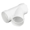 NDS 4P08 PVC S&D 45° Wye, 4-Inch, for Hub X